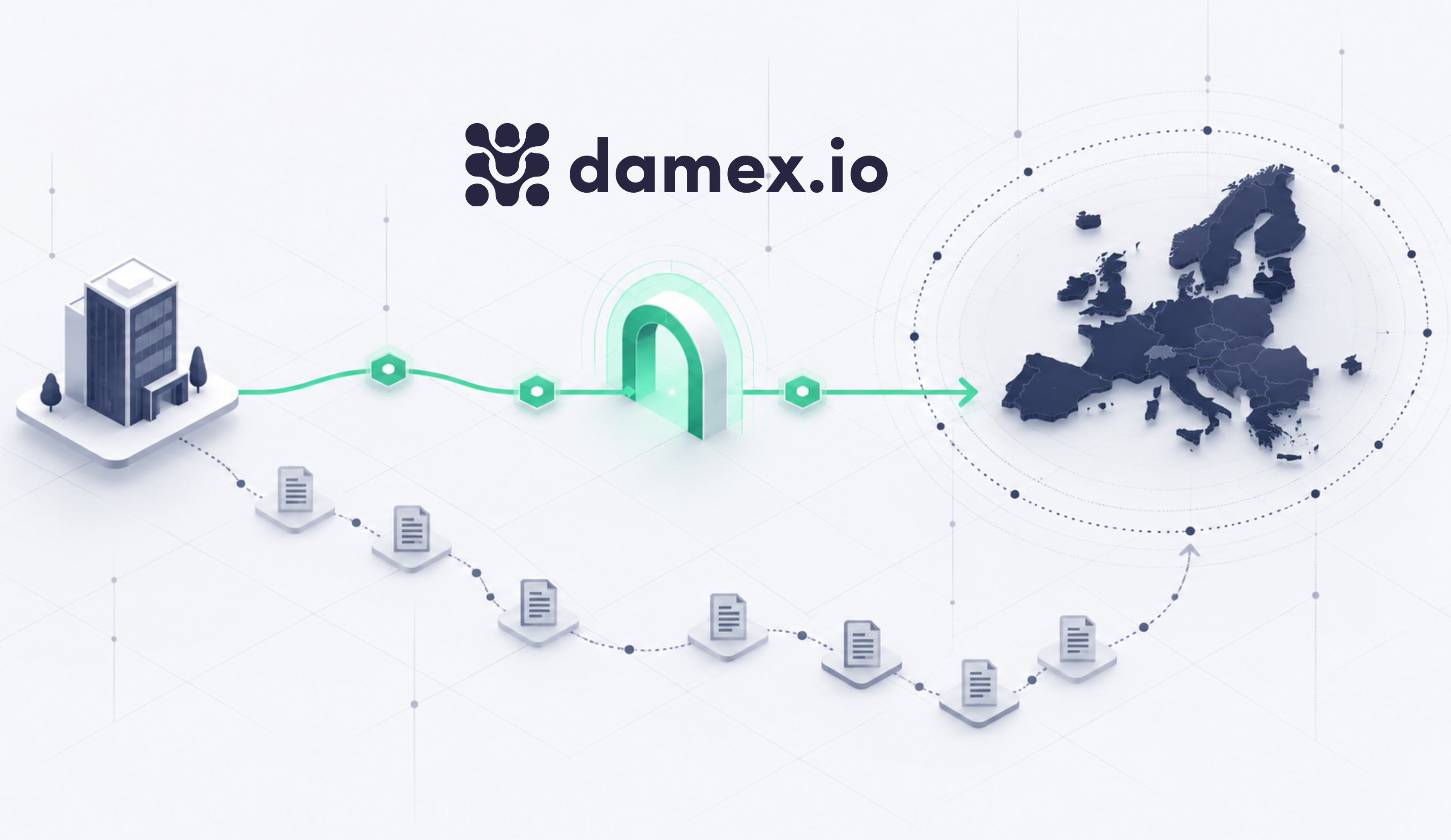 A non-EU business reaching EU crypto-asset markets through a regulated route